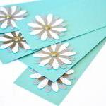 Gift Tags - 6 Shimmering Blue Lagoon &..
