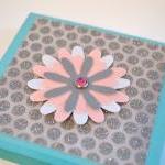 Cut Paper Flower Post-it Note Pad With Magnetic..